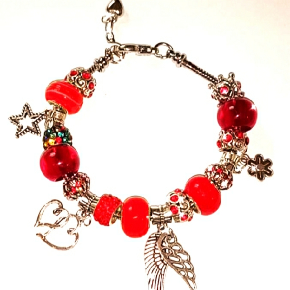 Hand-made charm bracelets